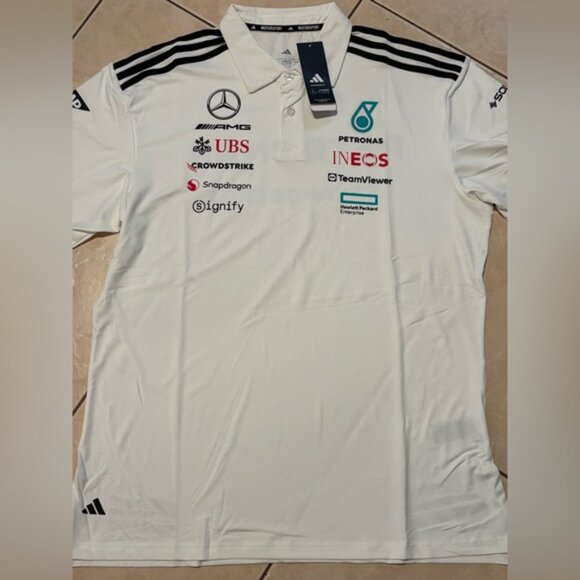 Formula 1 Jersey Mercedes Benz AMG , Unisex - Picture 11 of 16